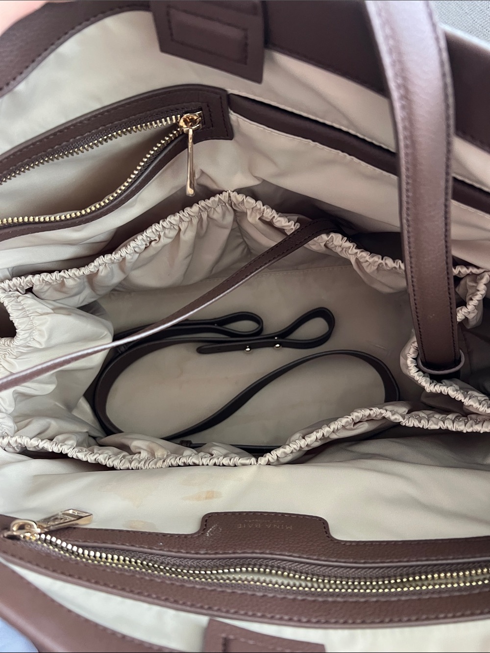 Mina baie full size Harlow bag - Picture 4 of 9